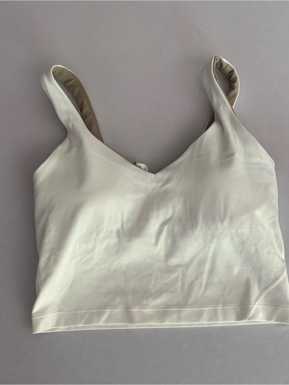 lululemon athletica White Align Athletic Tanktop Size 4